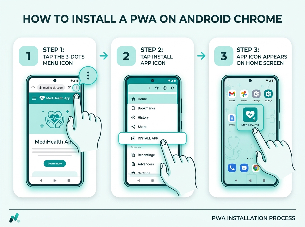 Passo a passo instalacao Android