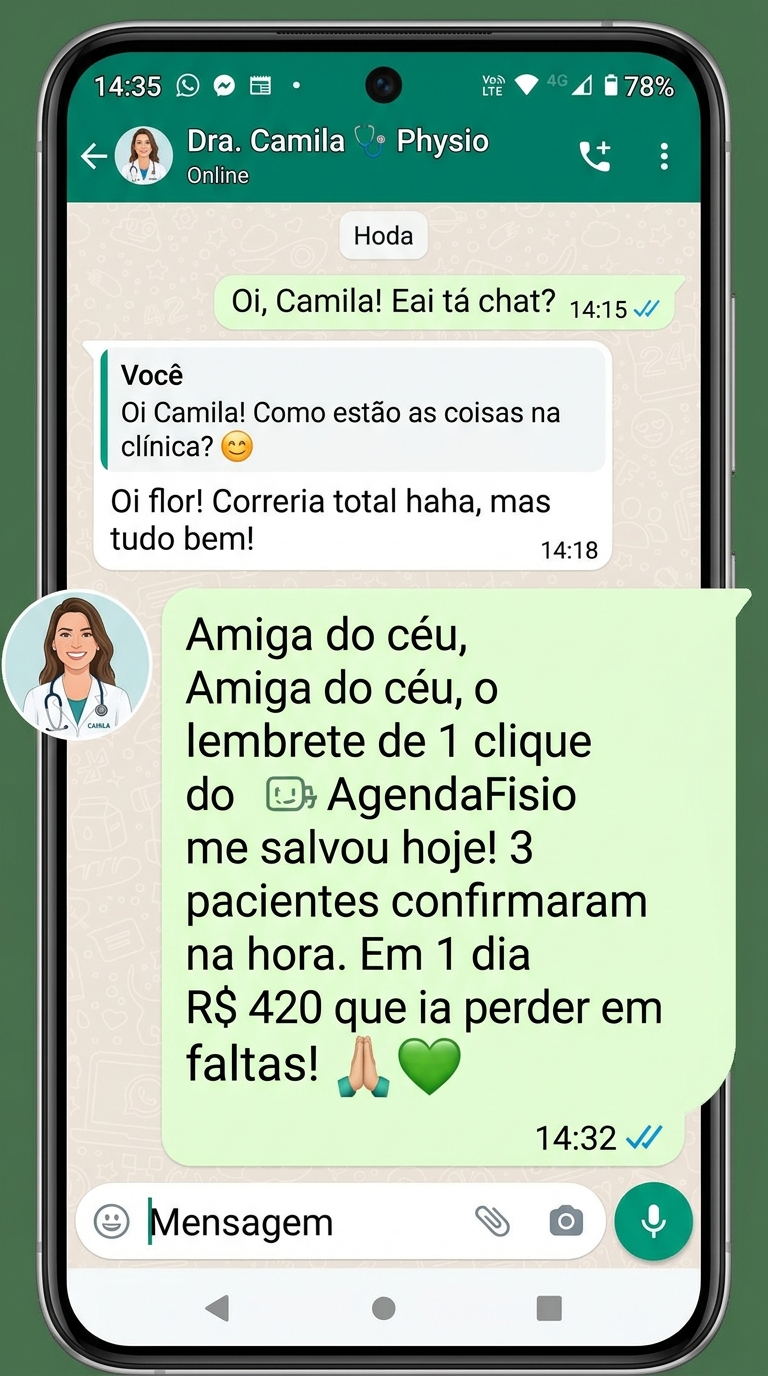 Depoimento WhatsApp Dra Camila