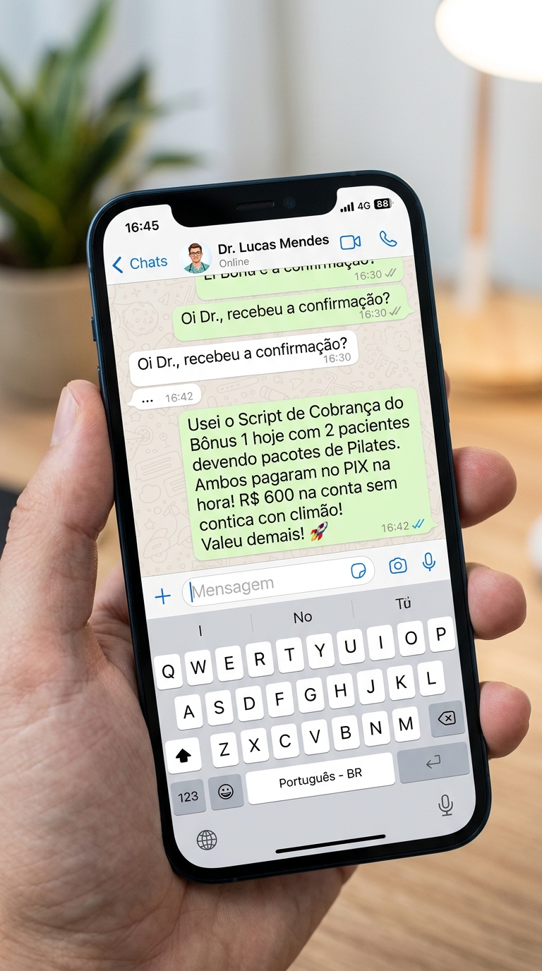 Depoimento WhatsApp Dr Lucas